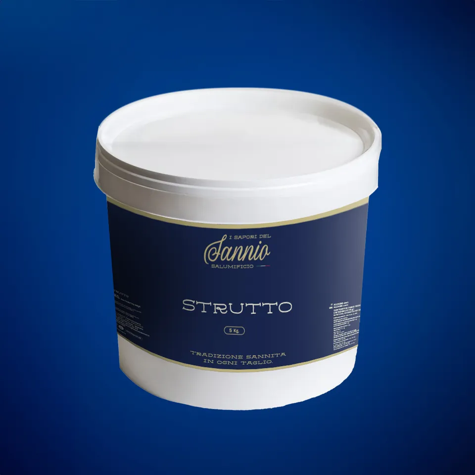 Sapori del Sannio Strutto Bidone 5 kg bianco perlaceo inodore