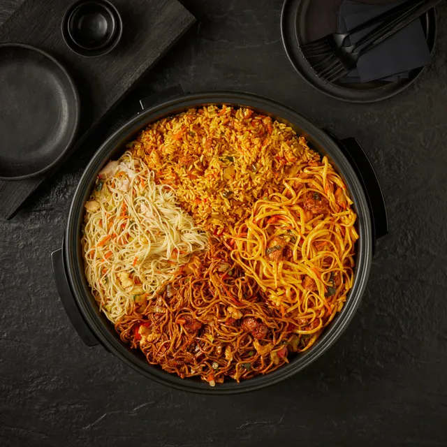 Rooster's Kippannen Kippan orientale bami nasi 6 persone