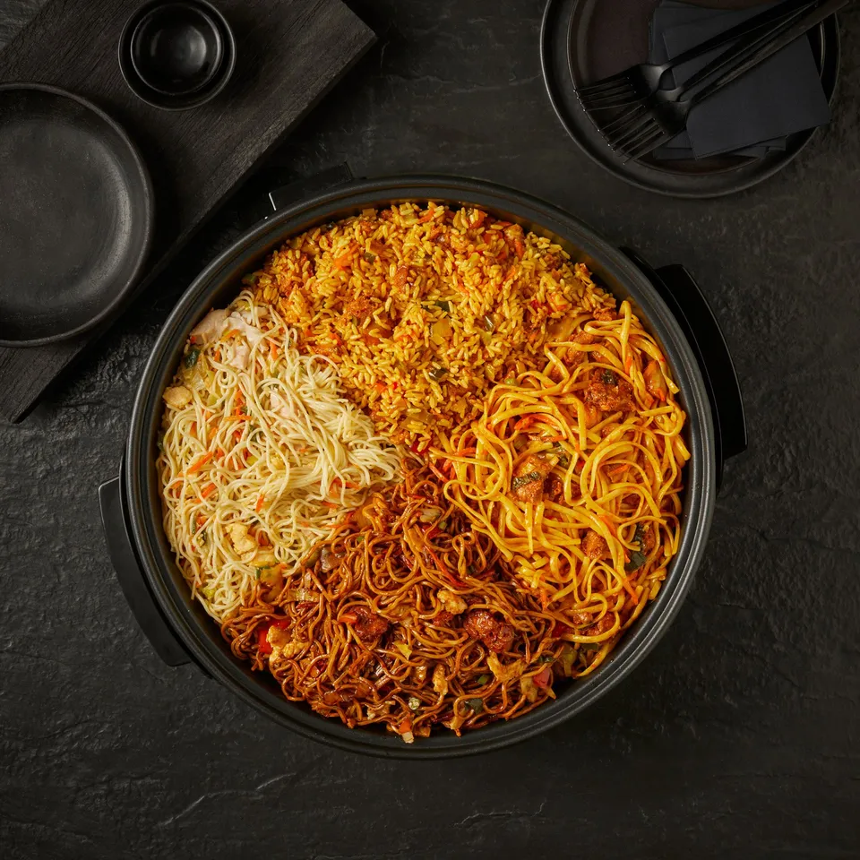 Rooster's Kippannen Kippan orientale bami nasi 6 persone