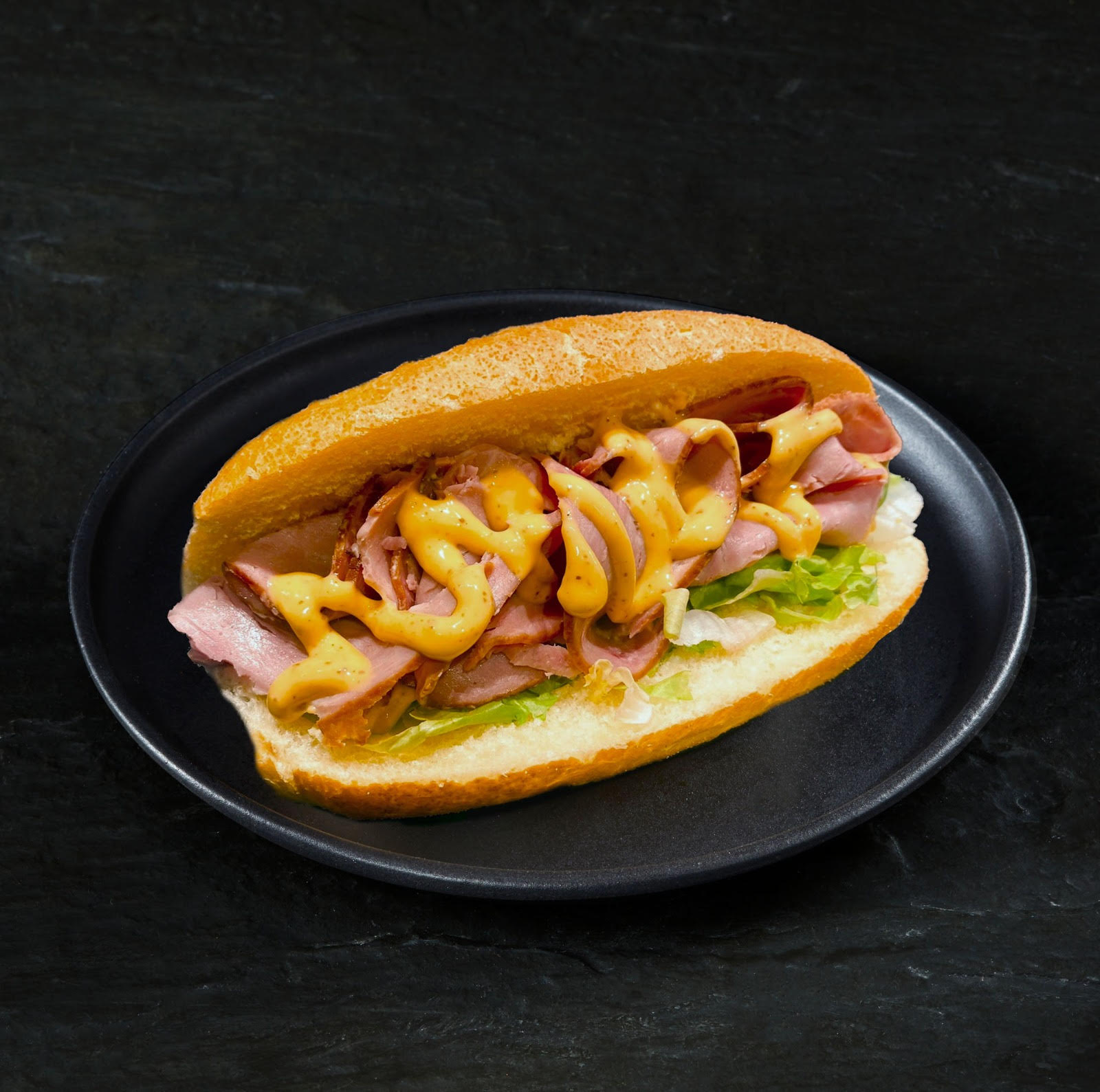 Rooster's Broodjes Panino Tacchino Prosciutto Miele Senape