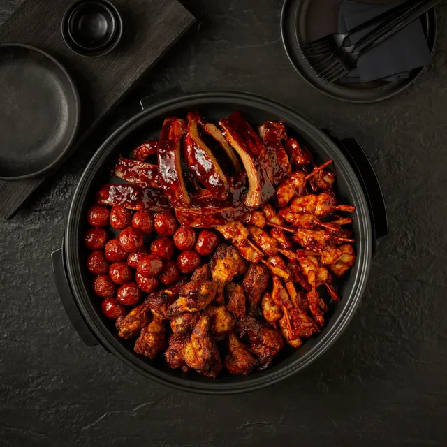 Rooster's Kippannen Mixed Grill teglia pollo mista