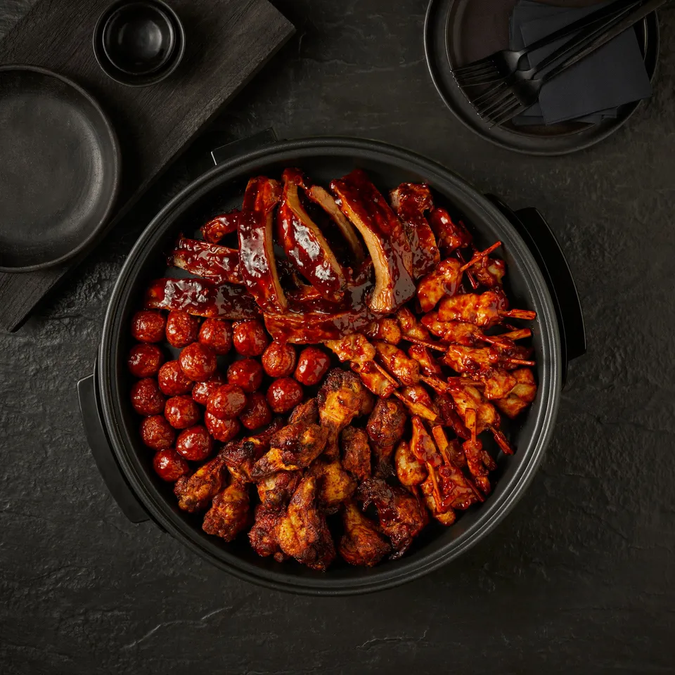 Rooster's Kippannen Mixed Grill teglia pollo mista