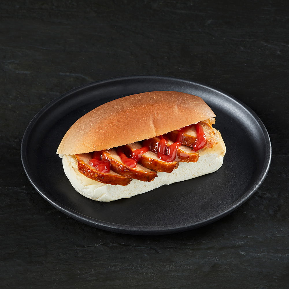 Rooster's Broodje Kipgehaktbal panino pollo caldo