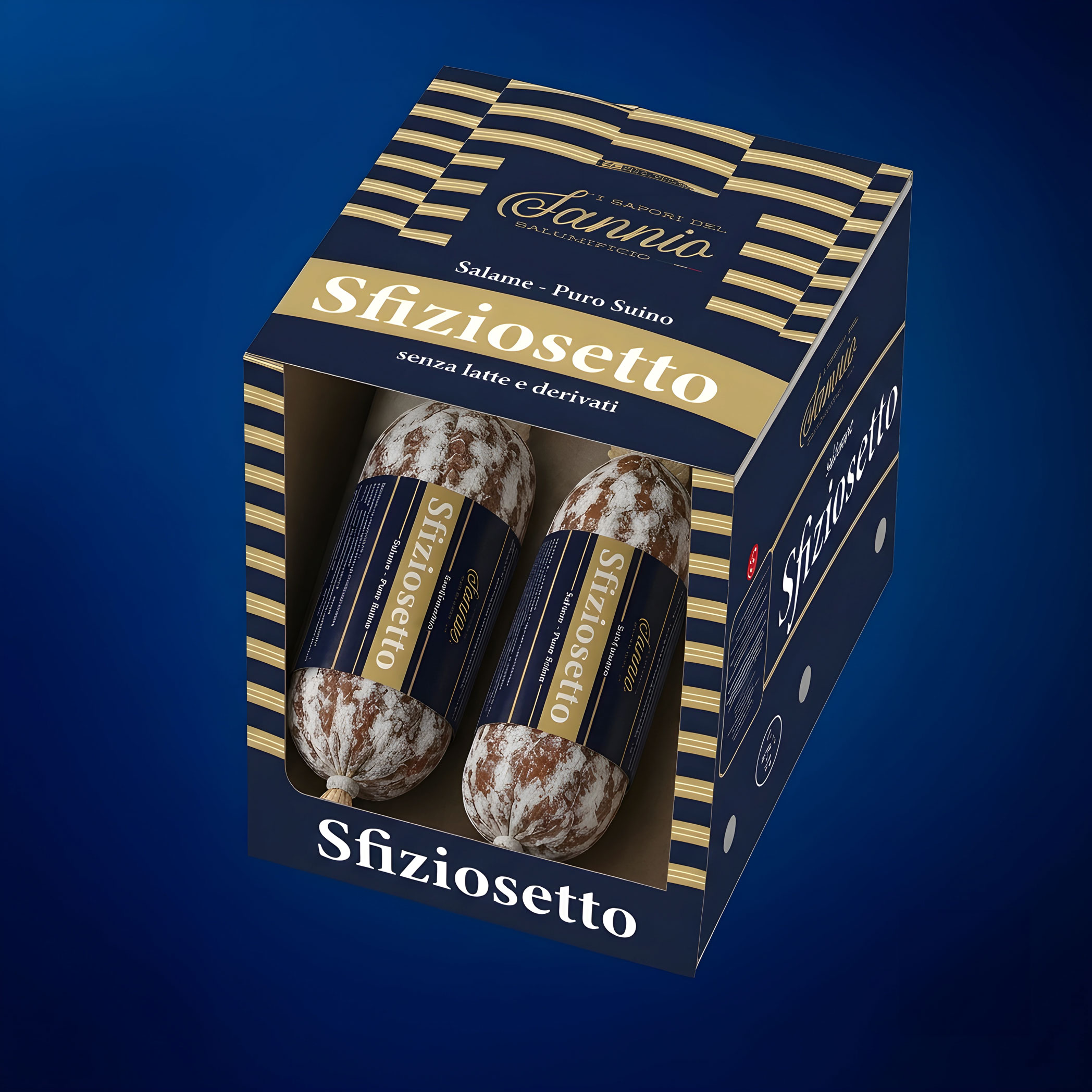 Sapori del Sannio Salame Sfiziosetto grana fine speziato intenso