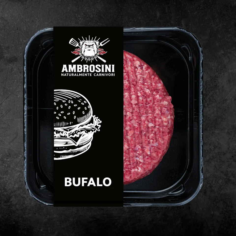 AMBROSINI Hamburger Bufalo hamburger 200 g