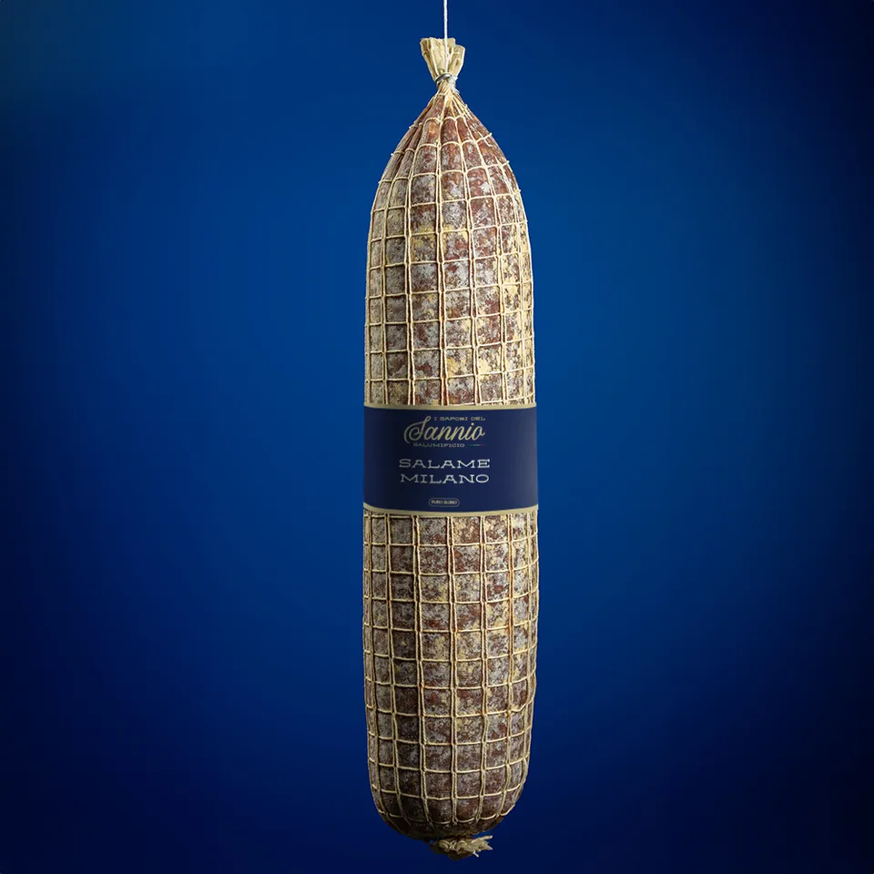 Sapori del Sannio Salame Milano Grana Fine Intero