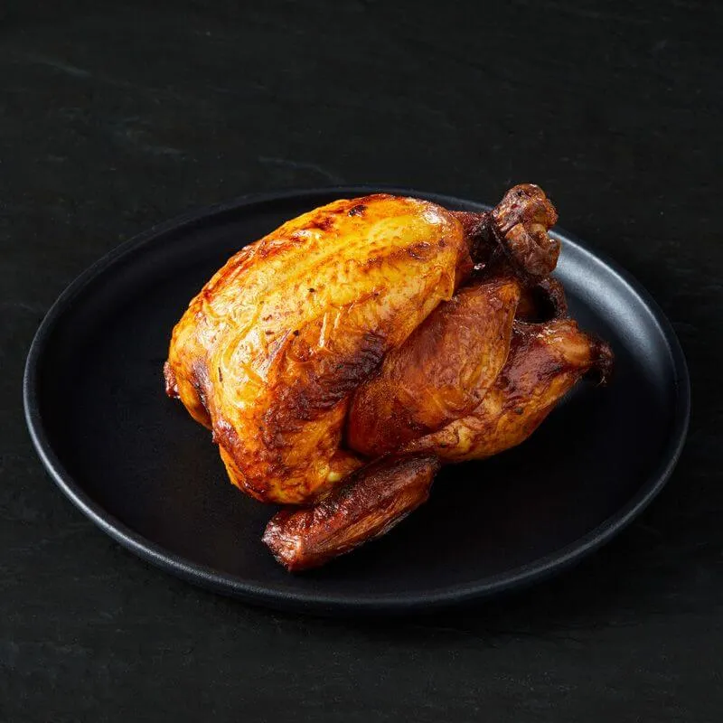 Rooster's Grill Hele kip pollo intero girarrosto erbe 2 persone