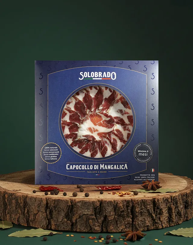 Solobrado Stagionate Capocollo Mangalica 100g Salume