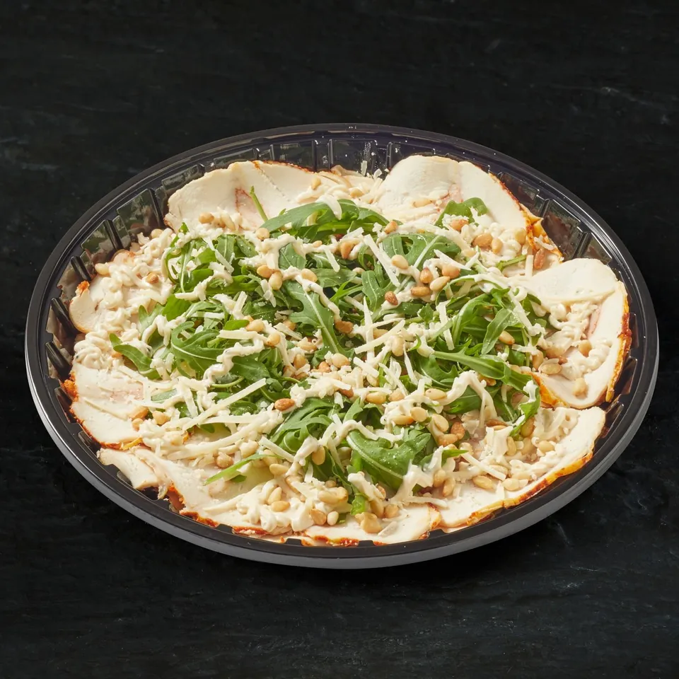Rooster's Hapjesschalen Carpaccio pollo vassoio pesto