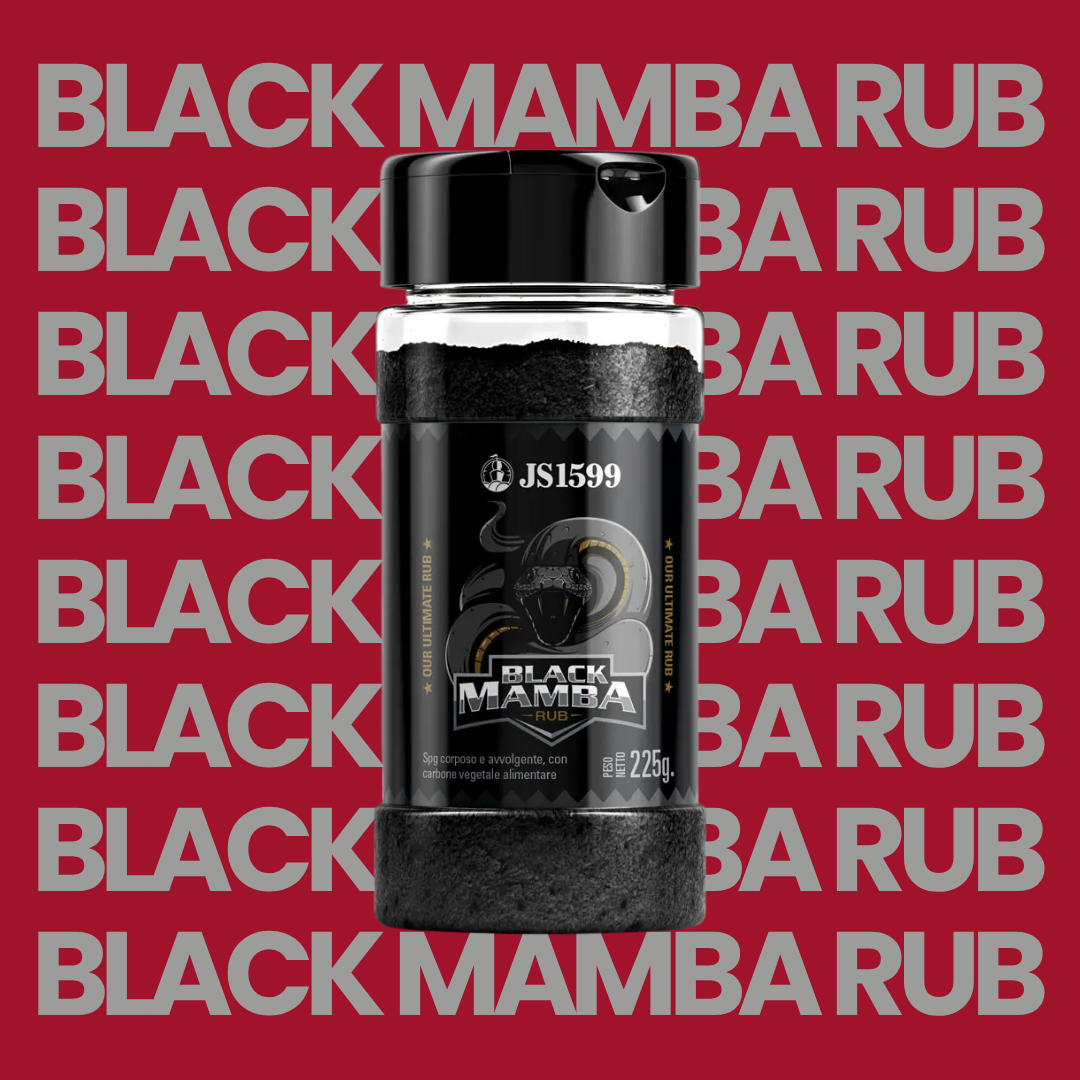 AMBROSINI Condimenti Rub Black Mamba rub 225 g piccante