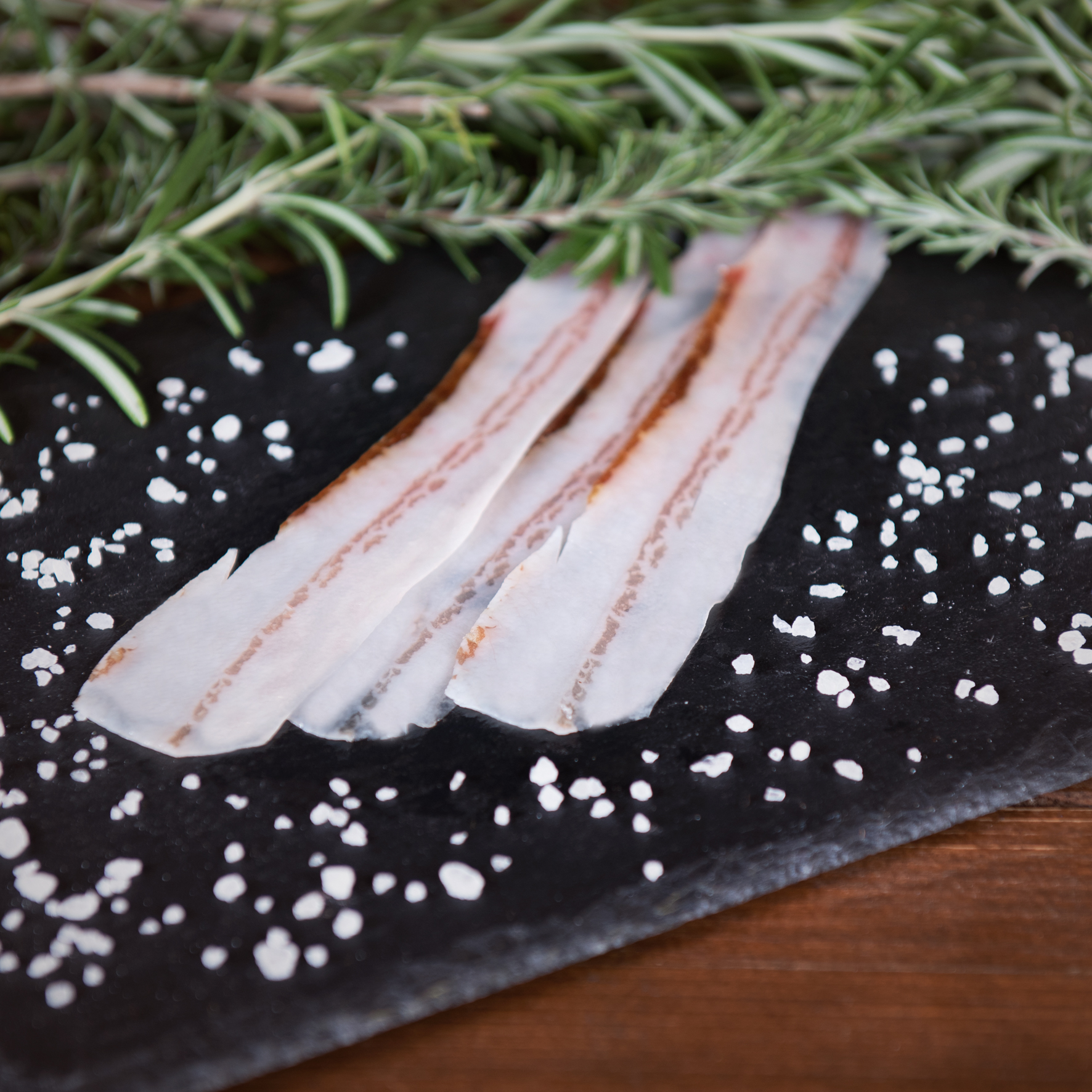 Tenuta Ara del Tufo Salumi Stagionati Pancetta Tesa Bio Affettata