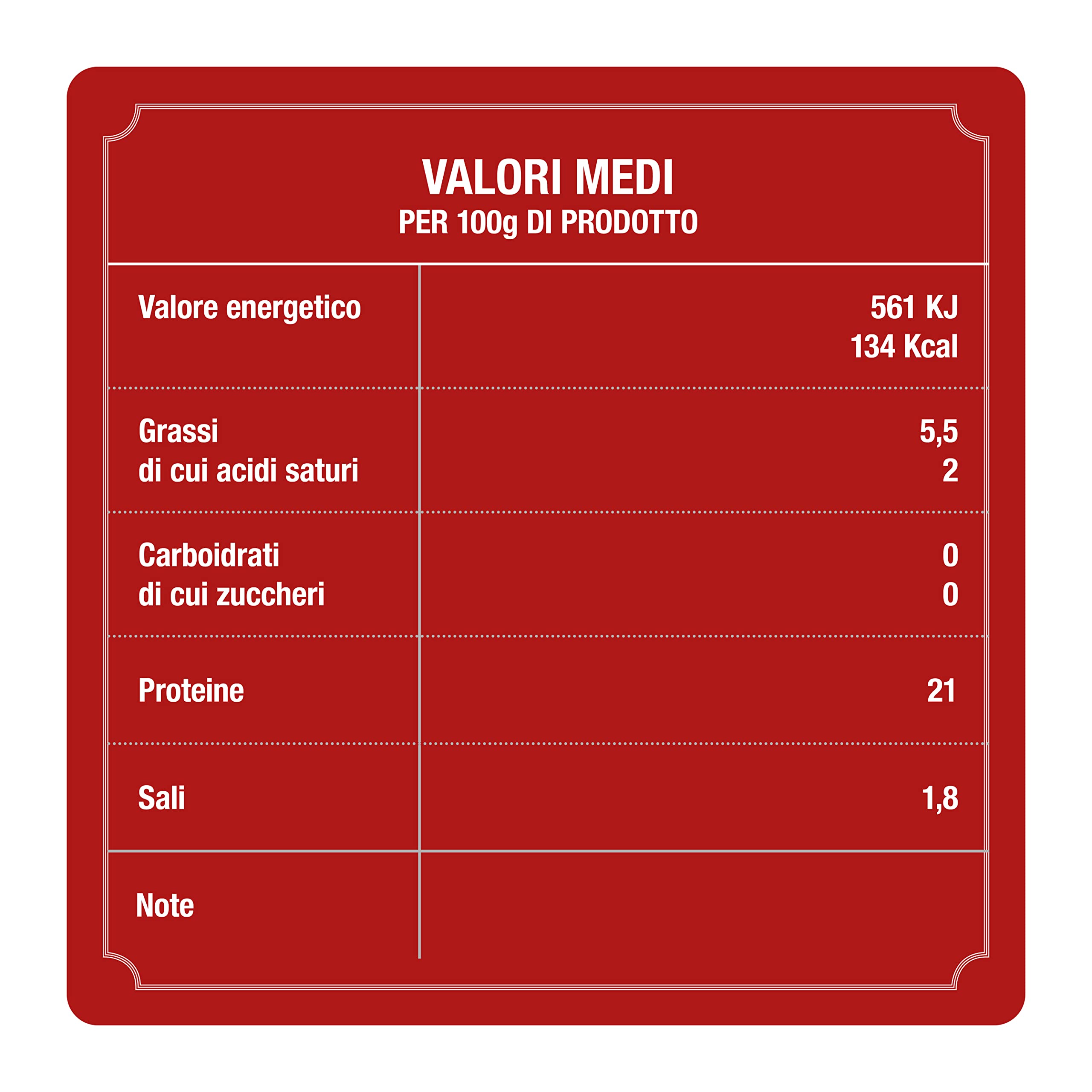 Rovagnati Borgo Rovagnati Prosciutto Cotto Nostrano 10x110g Affettato