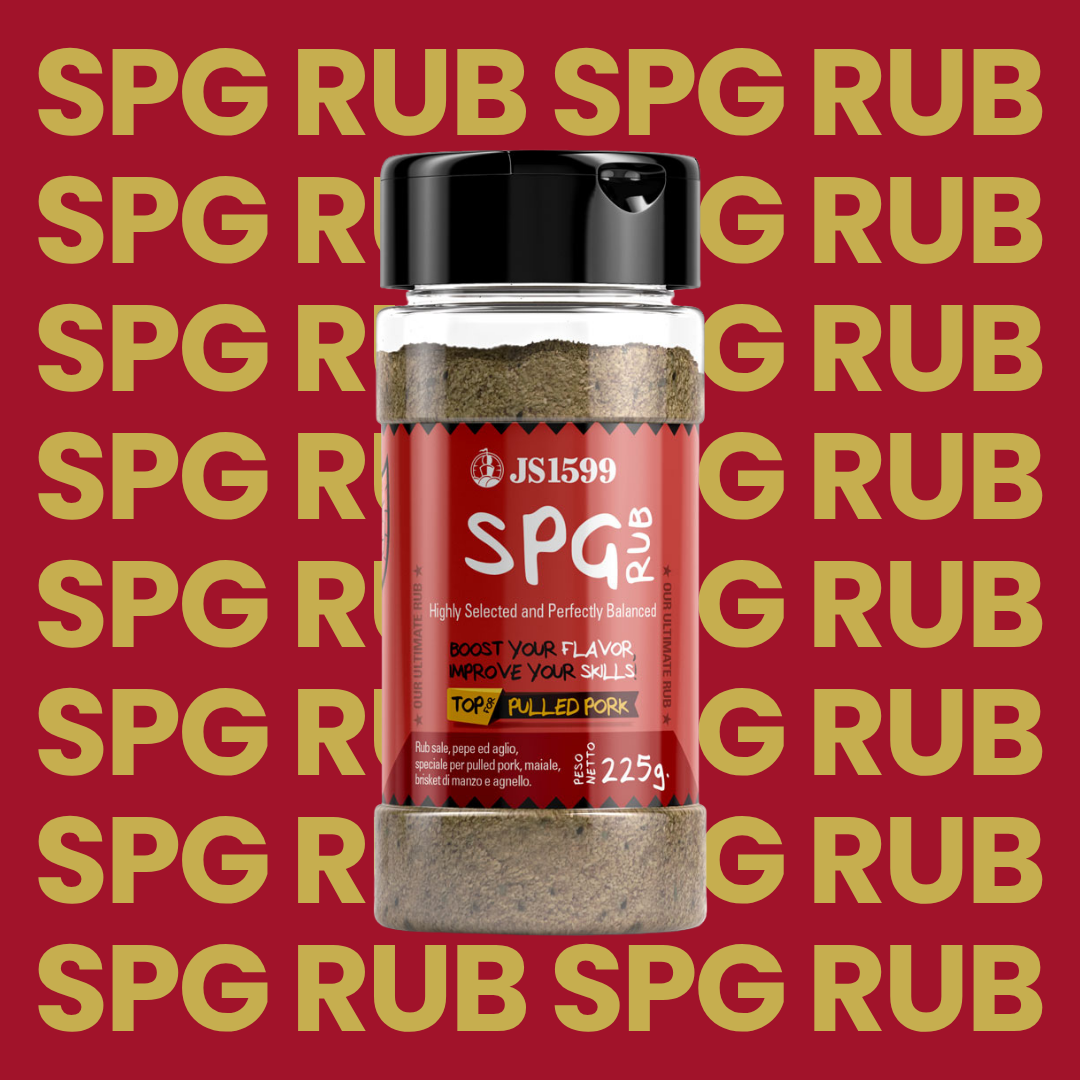 AMBROSINI Condimenti Rub SPG Salt Pepper Garlic spezie 225 g