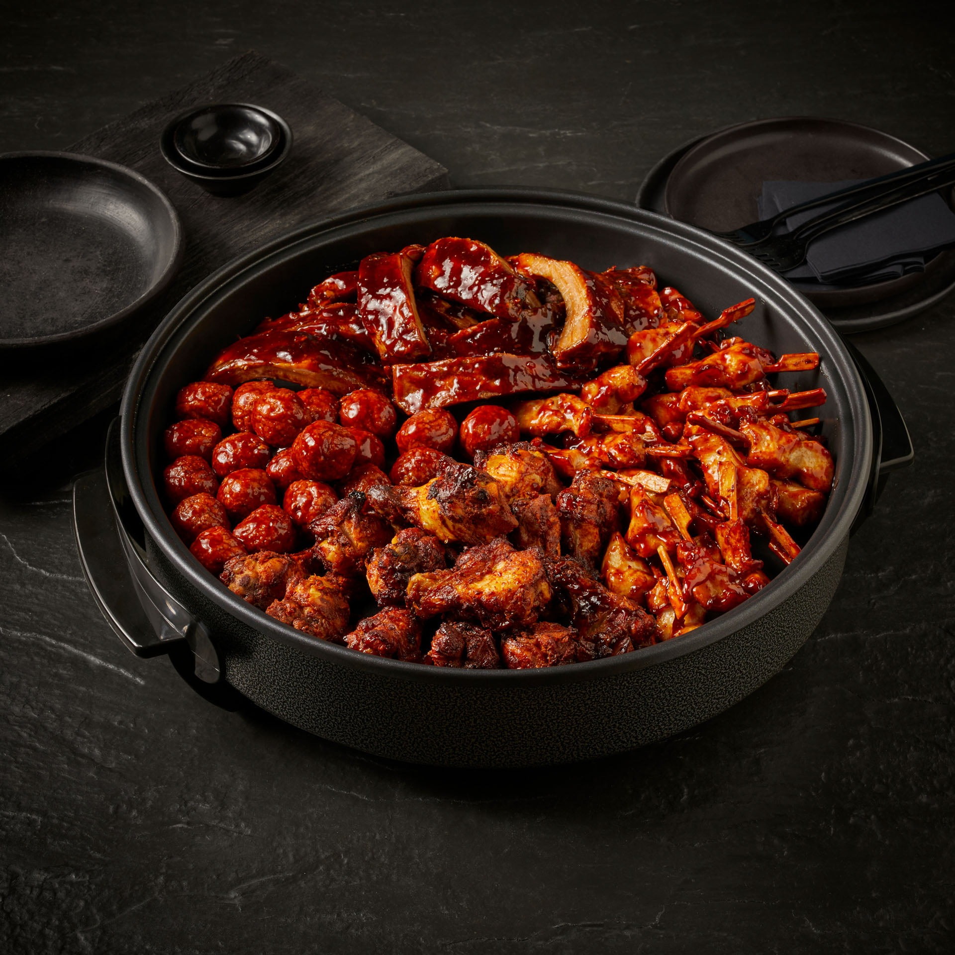 Rooster's Kippannen Mixed Grill teglia pollo mista